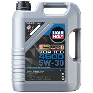 Liqui Moly Top Tec 4600 Sae 5w-30 5l Motoröl One Size