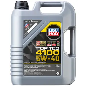Liqui Moly Top Tec 4100 Sae 5w-40 Motoröl 5l One Size