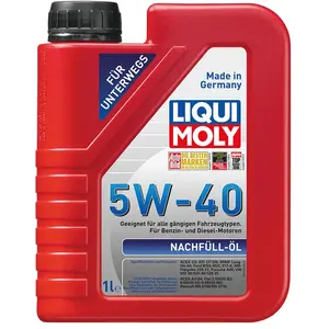 Liqui Moly Refill Oil Sae 5w-40 Motoröl 1l One Size