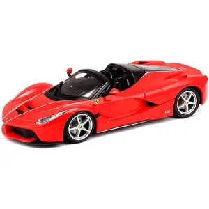 Bburago Modellauto LaFerrari Aperta (rot), Maßstab 1:24, Originalgetre...