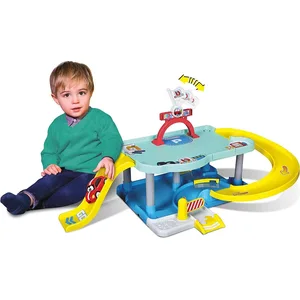 BB Junior - Parkhaus Spielset - My 1st Tune Up Garage inkl. VW New Beetle Spielzeugauto