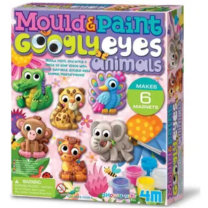 4M Googly Eyes-Tiere formen und malen