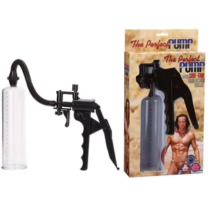 Seven Creations - The Perfect Pump - Penispumpe mit 3 farbigen Manschetten 1 ct