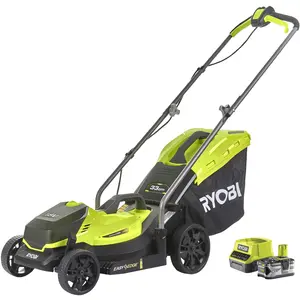 Ryobi RLM18X33B40, Schubrasenmäher, 120 m², 33 cm, 2,5 cm, 6,5 cm, 35 ...