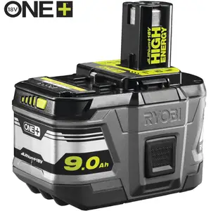 Ryobi RB18L90, 9000 mAh, Lithium-Ion (Li-Ion), 18 V, Mehrfarbig, 1 Stü...