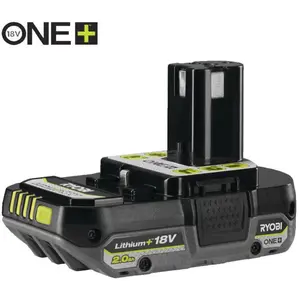 RYOBI - 1 kompakter Lithium+ Akku 18V - 2,0 Ah - RB1820C