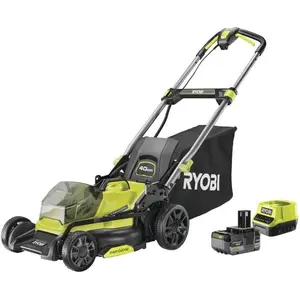Ryobi Akku-Rasenmäher 18V ONE+ 1 x 5,0Ah Akku/Ladegerät 40cm Schnittbr... günstig