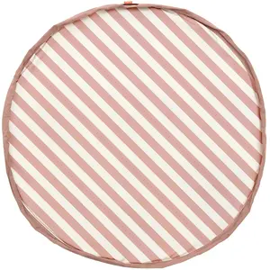 Spielteppich und Aufbewahrungstasche Play&Go Stripes New Pink 140 cm