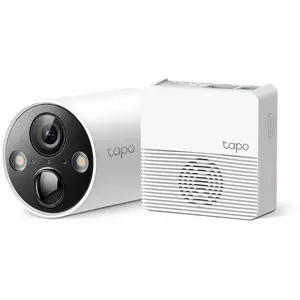 TP-Link Tapo C420S1, CCTV Sicherheitskamera, Innen & Außen, Kabellos, ...