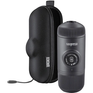 Wacaco Nanopresso Tragbare Kaffeemaschine (Grau) + Etui