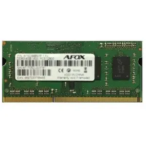 AFOX SODIMM Notebook Memory, DDR3, 8 GB, 1333 MHz, (AFSD38AK1P) (1 x 8...