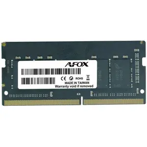 AFOX SO-DIMM DDR4 16GB 3200MHz memory (1 x 16GB, 3200 MHz, DDR4-RAM, S...