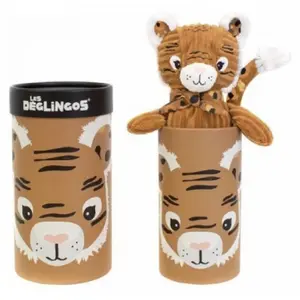 Les Degligos Kleiner Tigerplüsch in Box