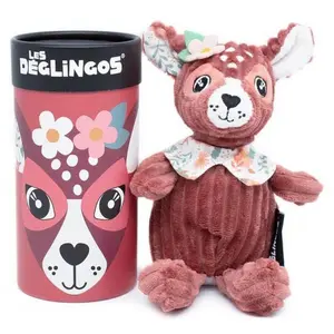 Les Déglingos Plüschtier Petit Simply Melimeolos Der Hirsch in einer K...