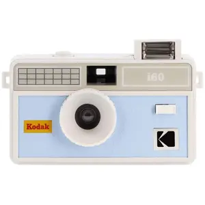 Kodak i60 Weiss/Babyblau, Analogkamera, Weiss, Blau