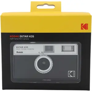 Kodak EKTAR H35 HF Film Camera Analogkamera, black