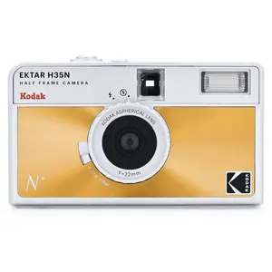 Kodak EKTAR H35N Camera   Glazed Orange
