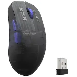 Keychron K2 G3 HE 8K Wireless Gaming-Maus, PixArt 3955 Sensor, Ultrali...