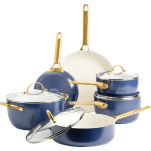 GreenPan Padova Topf- und Pfannenset 10-teilig Oxford Blue günstig