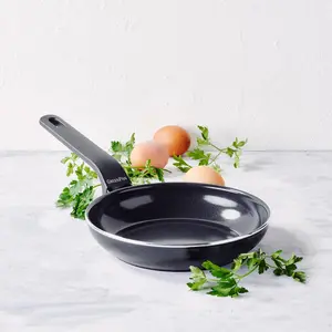 GreenPan Essence, Rund, Allzweckpfanne, Schwarz, Keramik, Essence, Alu...