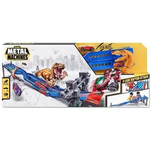 Zuru Metal Machines - Playset - 4 Lane Raptor Attack Set (6740)