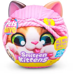 ZURU Spiel ZURU Pets Alive Smitten Kittens Serie 2   1 von 5, zufällig