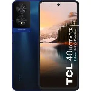 TCL 40 NxtPaper (230 GB, Midnight Blue, 6.78", Dual SIM, 4G), Smartphone, Blau