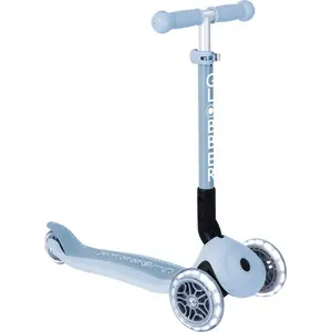 GLOBBER JUNIOR FOLDABLE LIGHTS ECO   Tretroller, 120/80 mm, ABEC 9, 3-...