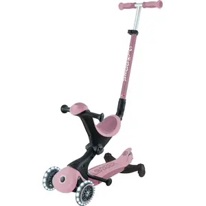 GLOBBER GO-UP DELUXE LIGHTS ECO 360   3 in 1 Aufsitzrad, Laufrad, Scoo...
