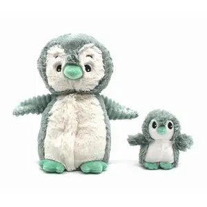 Plüschtier Deglingos Ptipotos Pingouin Maman/Bebe TU