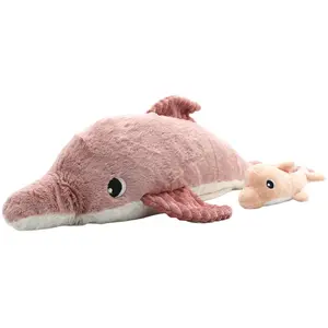Les Ptipotos Tofou The Dolphin Kuscheltier - Pink