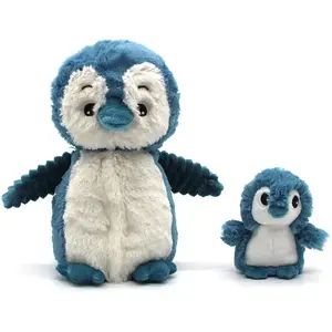Plüschtier Deglingos Ptipotos Pingouin Maman/Bebe TU