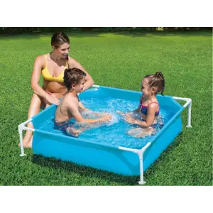 Summer Waves Planschbecken Kinderpool Frame Pool 1,2x1,2x0,3m günstig
