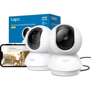 TP-Link Tapo C200P2, IP-Sicherheitskamera, Drinnen, Kabellos, 2400 MHz...
