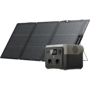 EcoFlow RIVER 2 Max Tragbare Powerstation | Option: RIVER 2 Max + 160W...