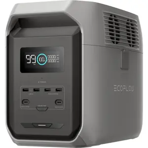 EcoFlow DELTA 3 1500, Lithium-Eisen-Phosphat (LiFePO4), AC, Zigaretten...
