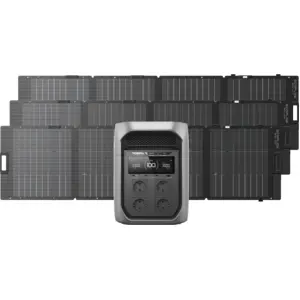 EcoFlow DELTA 3 Max Serie Solargenerator (PV220 W) | Modell: DELTA 3 M...