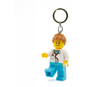 Lego Keyring With Led Torch   Doctor Keyring