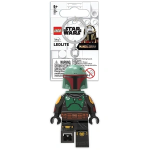 Lego Star Wars Keyring Flashlight Bobb Fett Figure Keyring + Gift Bag