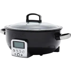 Greenpan omnicooker 5.6l zwart 2200w, Dampfgarer + Reiskocher, Schwarz günstig