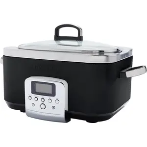 GreenPan Slow Cooker 6.0 L 8 Programme Aluminium gehärteter Glasdeckel günstig