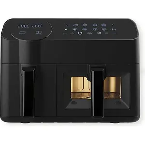 Maestro MR-760 Doppelfritteuse 3,5 l + 6 l Schwarz