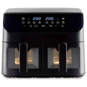 Maestro 2000W Doppelkammer-Heißluftfritteuse, 2x4,5 l | MR-758