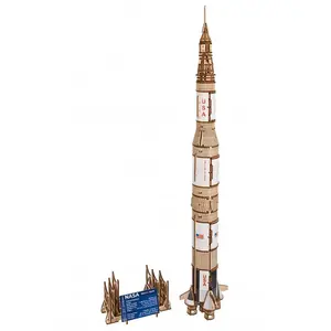 Ugears Nasa Saturn V Mechanisches Holzmodell-konstruktionsspiel günstig