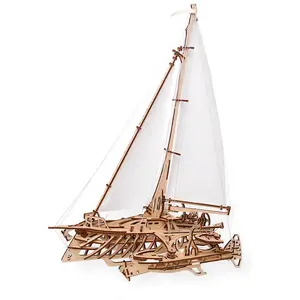 Ugears Trimaran Merihobus Mechanisches Holzmodell-konstruktionsspiel