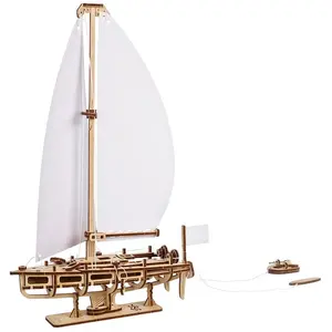 Ugears Ocean Beauty Yacht Mechanisches Holzmodell-konstruktionsspiel günstig