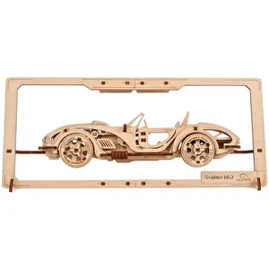Ugears Roadster Mk3 2.5d Mechanisches Holzmodell Puzzle-bausatz günstig