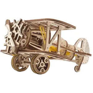 Ugears Mini-doppeldecker Holz-mechanikmodell Bauspiel günstig