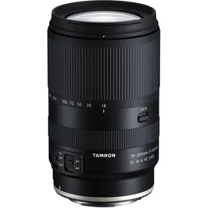 Tamron 18-300mm F/3.5-6.3 Di III-A VC VXD Canon RF (Canon RF, APS-C / DX), Objektiv, Schwarz