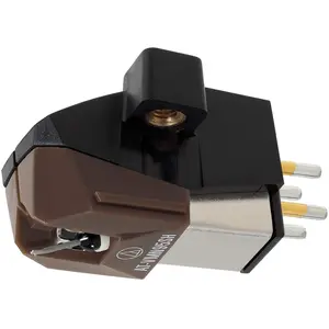 Audio-Technica AT-VM95SH (Tonabnehmer), Plattenspieler Zubehör, Schwarz, Braun günstig